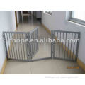 Powder Coated Silver Steel Structure Pet Gates